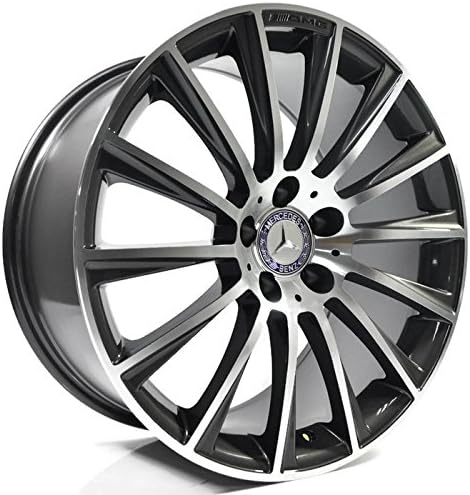 Jun Racing 866 AMG 2015 19inch F8.5J R9.5J ET38 5X112 CB66.45 Machined Grey