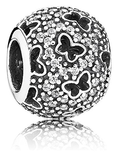 Pandora 791482cz Fluttering Butterflies Charm