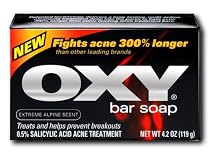Oxy Bar Soap, Extreme Alpine, 4.2-Ounce Bars (Pack of 3)