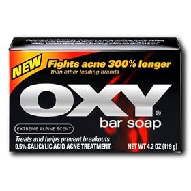 Oxy Bar Soap, Extreme Alpine, 4.2-Ounce Bars (Pack of 3)
