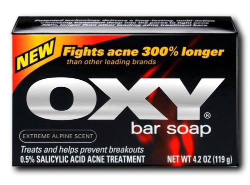 Oxy Bar Soap, Extreme Alpine, 4.2-Ounce Bars (Pack of 3) by Oxy