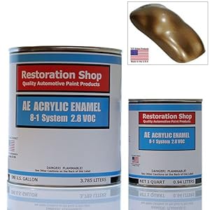 Honey Gold Metallic ACRYLIC ENAMEL Car Auto Paint Kit Honey Gold Metallic ACRYLIC ENAMEL Car Auto Paint Kit