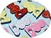 Easter Bunny Eyelets 1/8 Scrapbooking Embellishments - Pack of 8 - Paper Craft, Holiday Cards & Tags, Paper Piecing Supplies