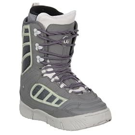 Airwalk Pirate Snowboard Boots Gunmetal/Silver