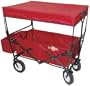 On the Edge 900124 Red Folding Utility Wagon With Handle