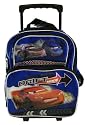 Disney Pixar Cars Rolling Backpack - Toddler Size Mcqueen Luggage