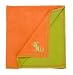 Waghearted Reversible Fleece Dog Blanket, Orange,$15.99