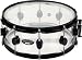Pacific Drums by DW Acrylic Snare With Black Hardware, Clear 6X14