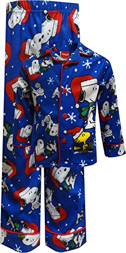 Peanuts Charlie Brown Christmas Pajama for Little Boys