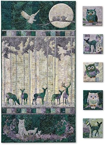 Moon Shadow McKenna Ryan Pine Needles Forest 8 Quilt Pattern Set