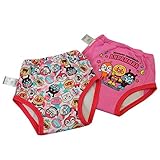 アンパンマン 2枚組 3重層 トイレ トレーニングパンツANPANMAN 95cm ピンク