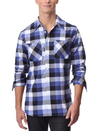 EMERICA Herren Hemd Longsleeve HSU OBRERO, blue, XL