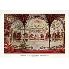 Photographic Print of The Great Ballroom in the Palace of Electricity, Paris World Exposition, 1889, from Heritage-Images