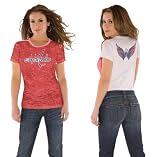 Washington Capitals Women's Superfan Burnout Tee from Touch by Alyssa Milano