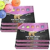 Golden Bear LADY CRYSTAL ゴルフボール[15ボール入り] 6ケースセット