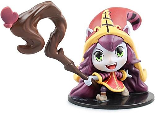 DZ1035 LOL League of Legends The Fae Sorceress Lulu Action Figure Toys 8.5cm
