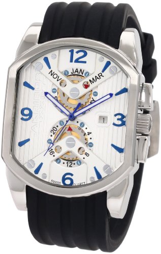 Akribos XXIV Men's AKR473SS Conqueror Swiss Multi Function Watch