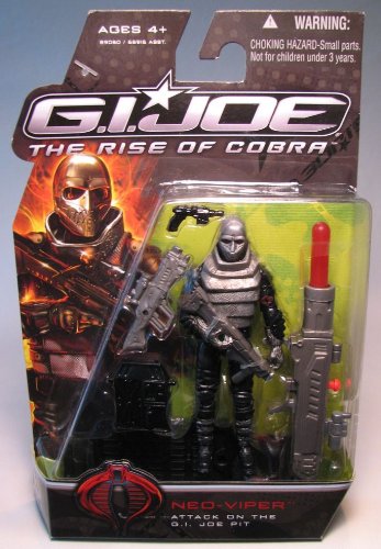  G.I. Joe The Rise of Cobra 3 3/4" Action Figure Neo-Viper (Attack on the G.I. Joe Pit)
