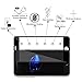 iPhone 7 Plus Screen Protector,IVGUI 0.26mm [Scratch Proof] [Ultra Clear] [High Definition][Easy to Install] 3D Full Coverage Tempered Glass Screen Protection Film 5.5 inch Black