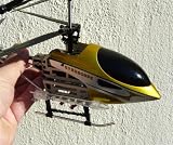 FALCON XV - Gro�er Gyro R/C - 3 Kanal Helikopter - 40cm - in gold- OUTDOOR-EASY FLY- - Hubschrauber flugfertig - Modell 8905