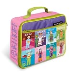 Girls World Lunchbox with lead-free linings, Phthalate and PVC free