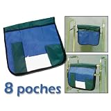 Sacoche 8 Poches pour Déambulateur ou Fauteuil Image du produit