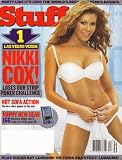 Stuff Magazine December, 2004 Nikki Cox Cover and Pictorial, Victoria Silvstedt, Ludacris