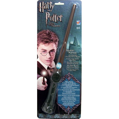 HARRY POTTER ELECTRONIC INTERACTIVE WAND NEEDS NEW BATTERIES SEALED