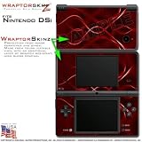 Nintendo DSi Skin Abstract 01 Red WraptorSkinz Skins (DSi NOT INCLUDED)