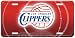 Los Angeles Clippers Street Flair Plate
