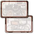 Vintage Cars - Assorted Adhesive Labels