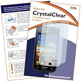 Produkt-Bild: 2 x mumbi Displayschutzfolie Samsung Galaxy W I8150 Displayschutz "CrystalClear" unsichtbar