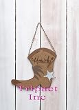 Metal Rustic Home Decor Western Boot Howdy Sign