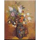 (24x31) Odilon Redon Bouquet of Flowers Art Print Poster