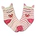 Yshare 6pairs 6-36 month Baby Todder Skid Anti Slip Ankle Socks + Gift Bangle