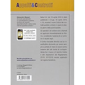 Il nuovo codice dei contratti pubblici. D.lgs. 18 aprile 2016, n. 50