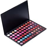 KINGMAS&reg; 66 Color Pro Lip Gloss Lipstick Cosmetic Makeup Palette