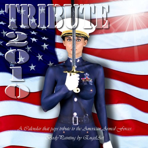 2010 Military Pin Up Body Painting Calendar