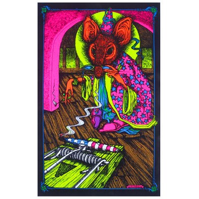 (24x36) Sourcer Nothing Wrong Blacklight Poster Print