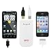 EZOPower White 2-Port Ultra High-capacity Portable External Rechargable Backup Battey Pack -7800mAh (2A/1A) for IPhone, IPOD, IPad, MP3 Players, Tablet, GPS, Mobile Phone, Android Phone, Cell Phone, Blackberry, HTC, Samsung, Nokia, LG, Sony Ericsson, Pantch, Hwawei, Motorola, Palm, Casio, Sony PSP, Nintendo and more