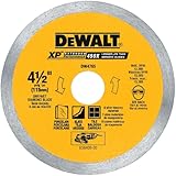 DEWALT DW4765 4-1/2-Inch by .060-Inch Porclean Tile Blade Wet/Dry