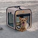 Midwest Canine Camper Day Tripper Portable Soft-Sided Folding Tent Crate, 18"L x 15"W x 16"H