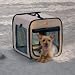 Midwest Canine Camper Day Tripper Portable Soft-Sided Folding Tent Crate, 18