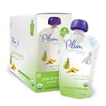 Plum Organics Baby Second Blends, Pear and Mango, 4.22-Ounce Pouches (Pack of 12)