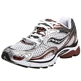 Saucony Men's ProGrid Omni 8 Running Shoe,White/Silver/Red,11 M
