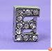 E Letter 10mm Slide Charm for Personalized Bling Dog Collar