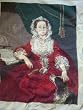 New Completed Wool Needlepoint Canvas-Miss Mary Edward