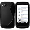 mumbi TPU Silikon Schutzh�lle f�r HTC Desire S H�lle schwarz