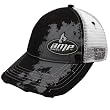 Chase Authentics Dale Earnhardt Jr. Black-White Amp Energy Vintage Mesh Adjustable Trucker Hat