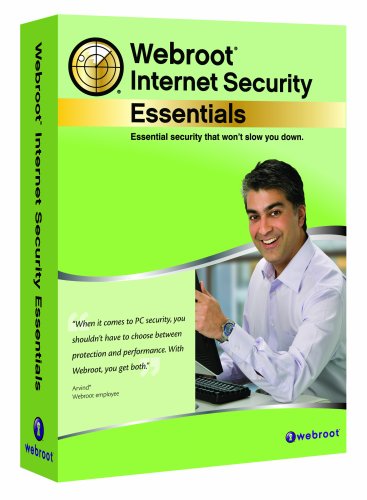 Webroot Internet Security Essentials - 3 User (PC DVD)